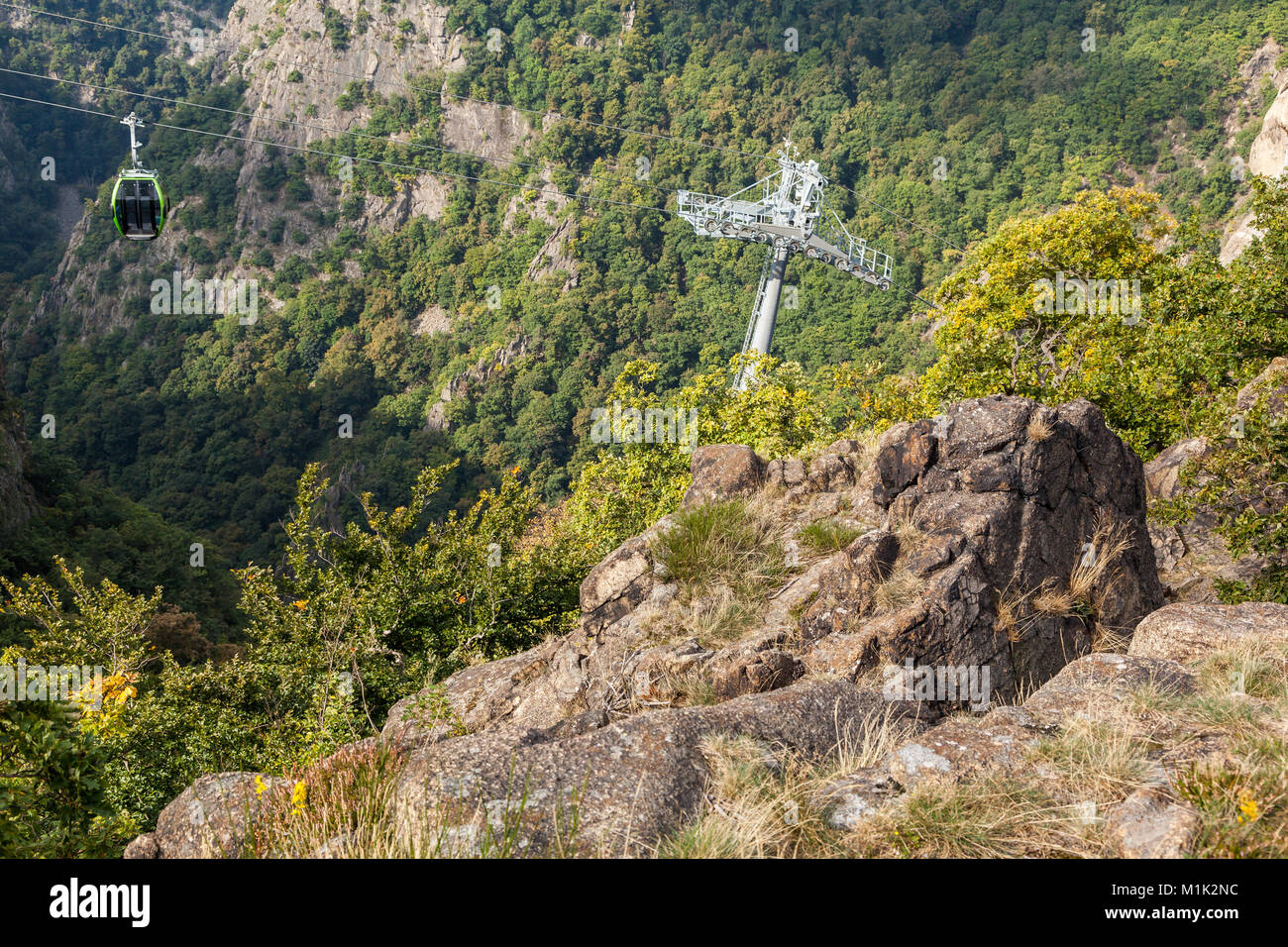 Thale Seilbahnen Erlebniswelt Harz Stock Photo - Alamy