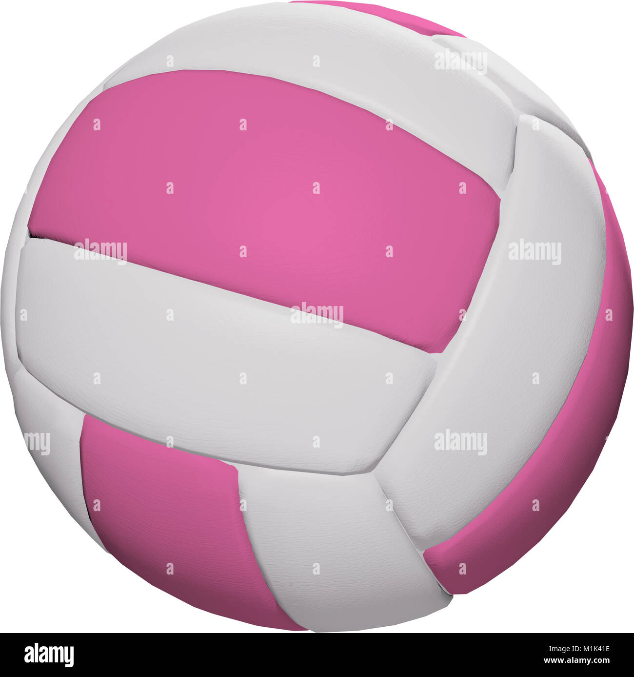 Colored Volleyball ball isolated on white background with clipping path ...