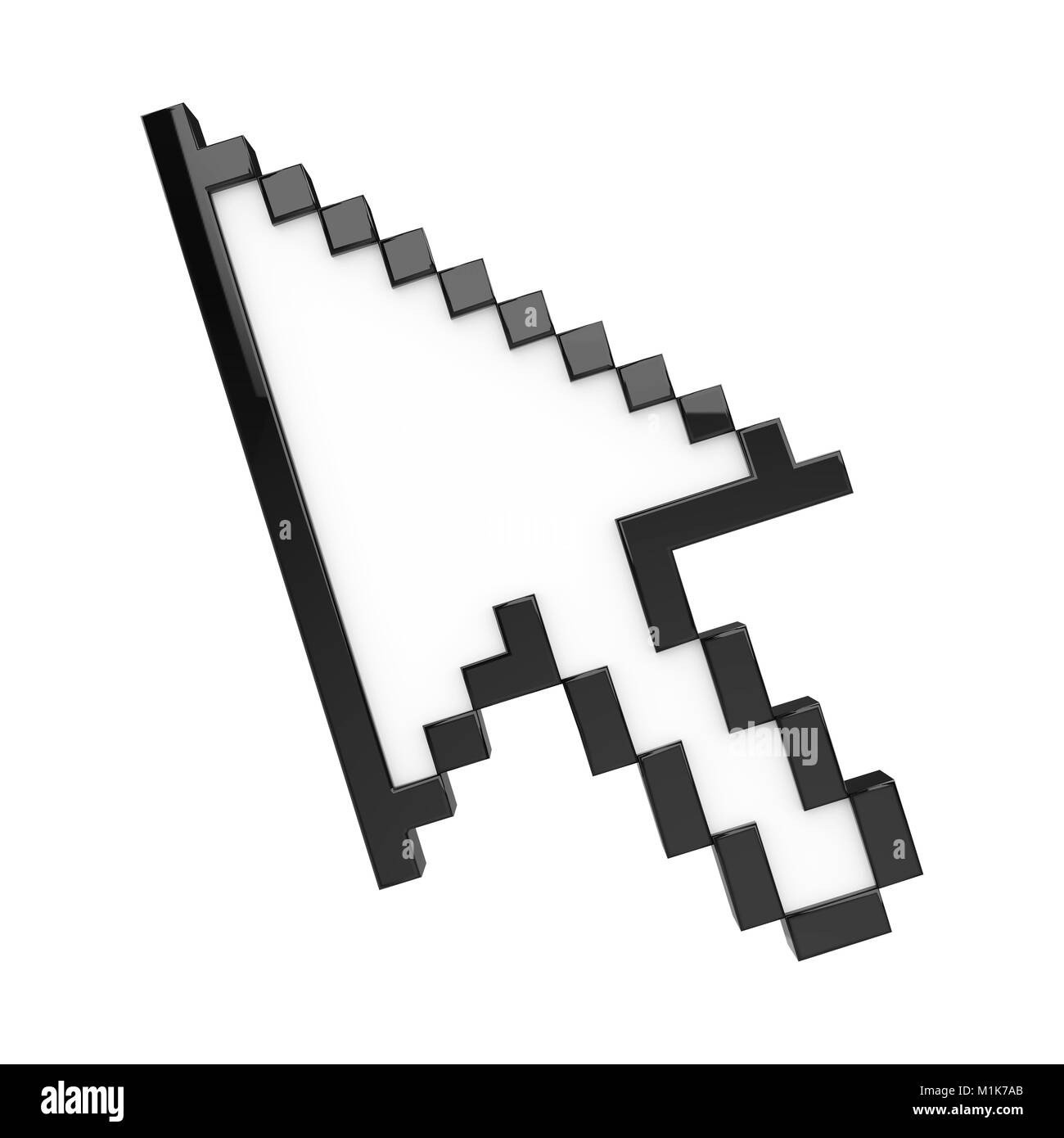 Screen cursor icon Black and White Stock Photos & Images - Alamy image.
