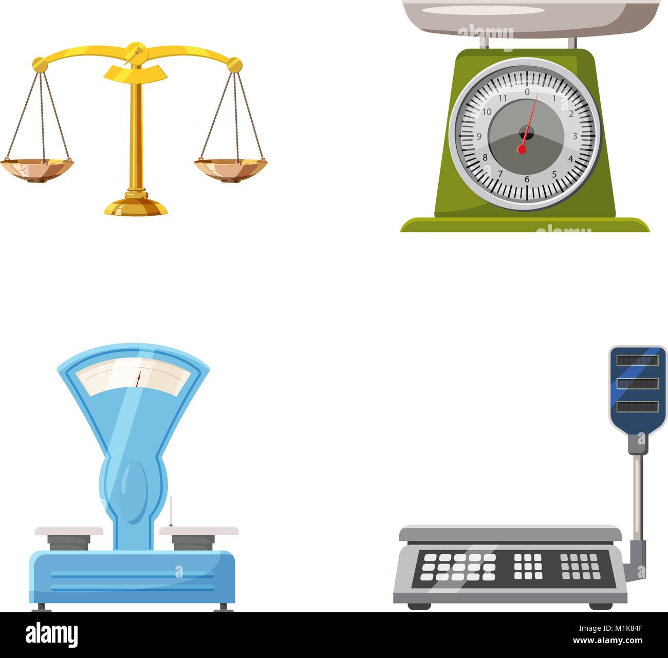 Balance Scale Cartoon Stock Photos & Balance Scale Cartoon Stock Images