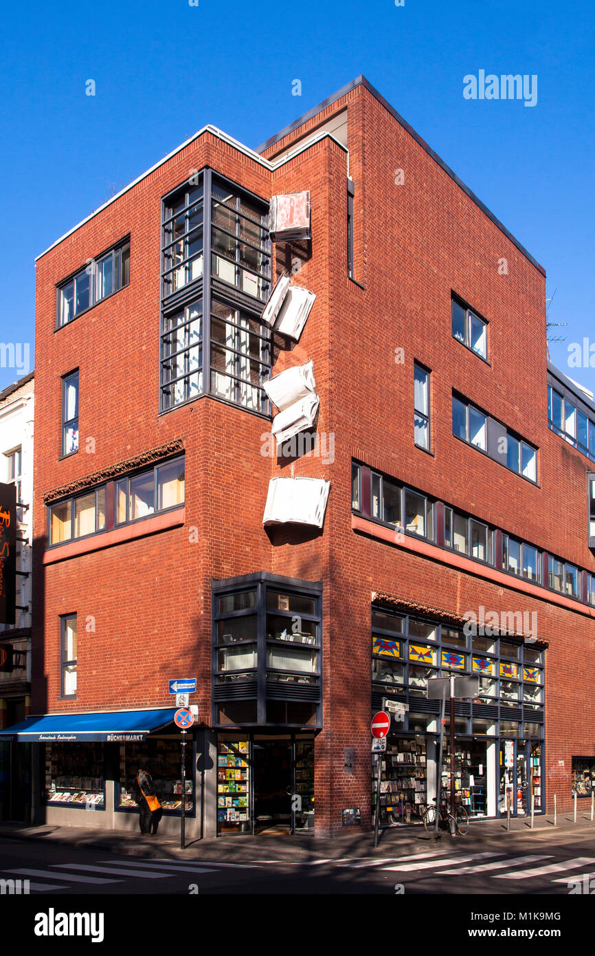 Germany, Cologne, the bookshop Walther Koenig at the Ehrenstrasse.  Deutschland, Koeln, die Buchhandlung Walther Koenig in der Ehrenstrasse. Stock Photo