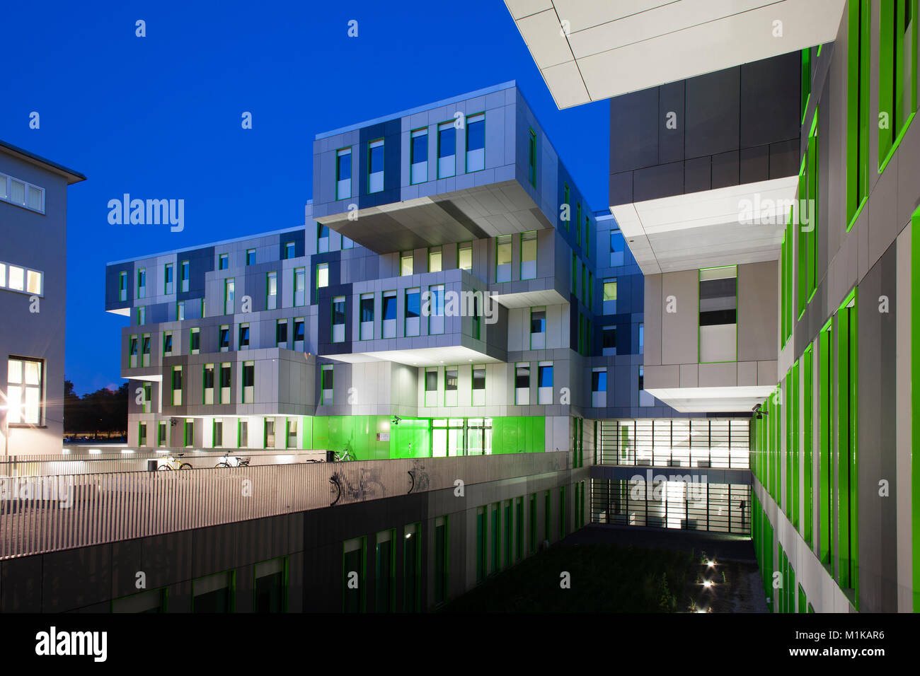 Germany, Cologne, the SSC Studierenden Service Center building (Service Center for students) of the University of Cologne in the district Lindenthal,  Stock Photo