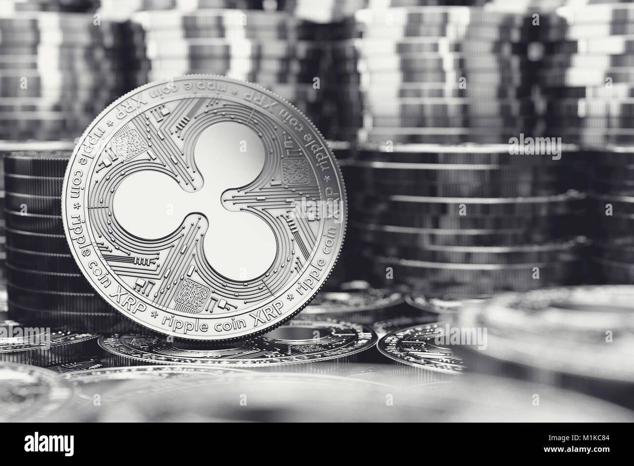 Coin stack above hi-res stock photography and images - Alamy