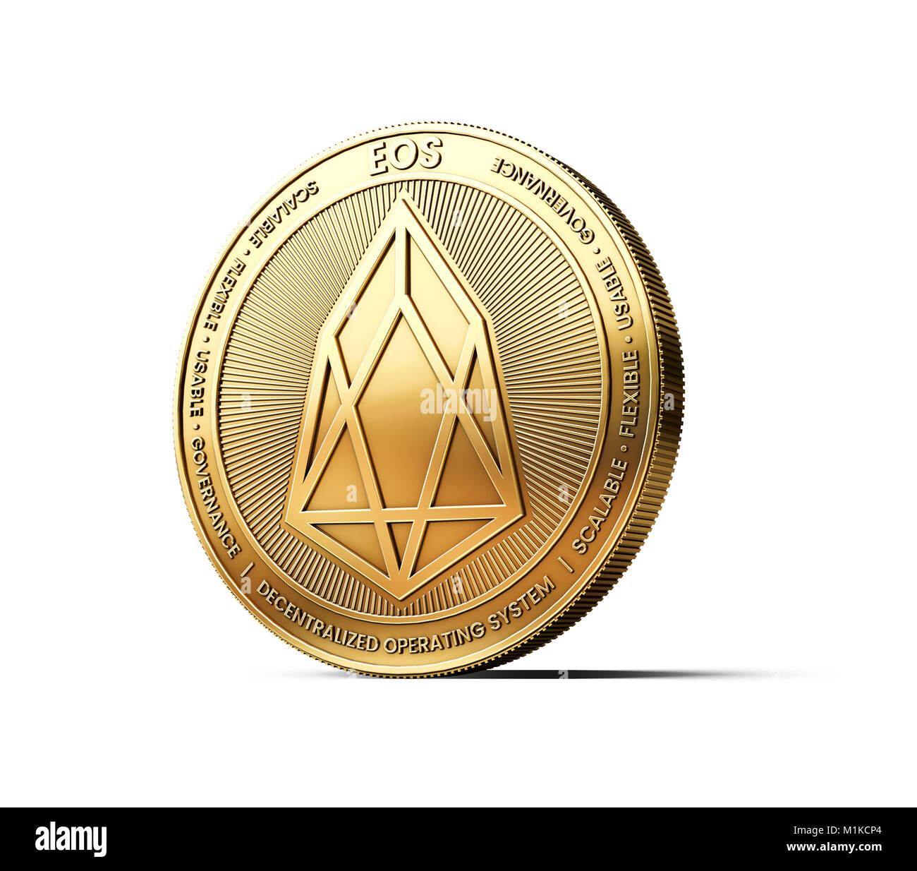 Eos coin Cut Out Stock Images & Pictures - Alamy