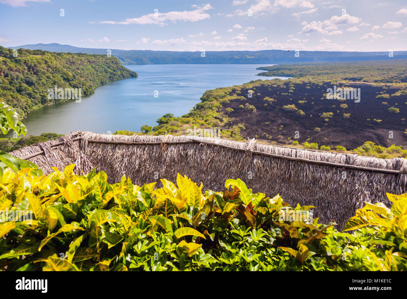 Masaya Volcano National Park in Nicaragua. Managua, Nicaragua. Stock Photo