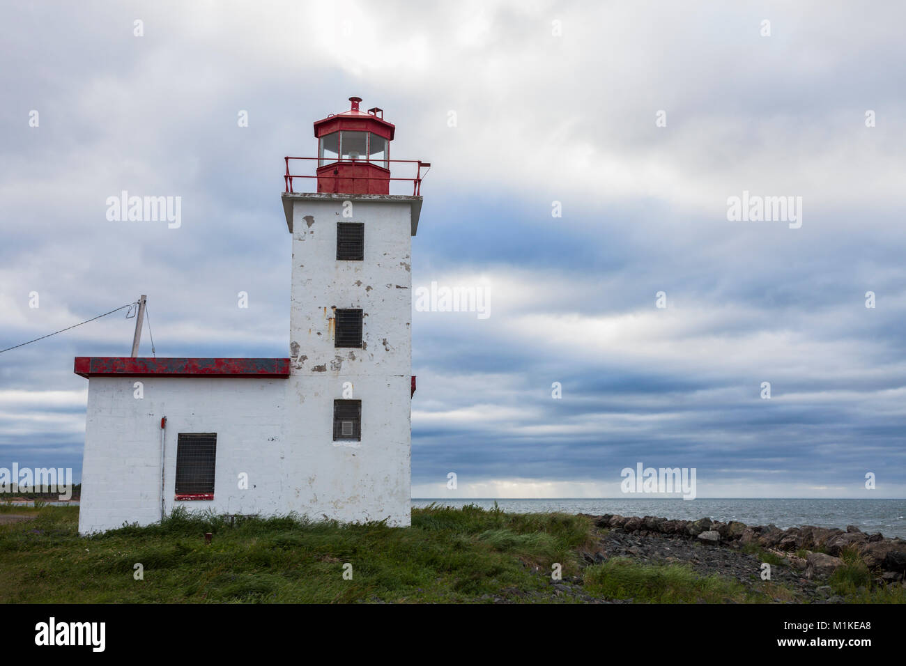 Caribou Lighthouse in Nova Scotia. Nova Scotia, Canada Stock Photo Alamy