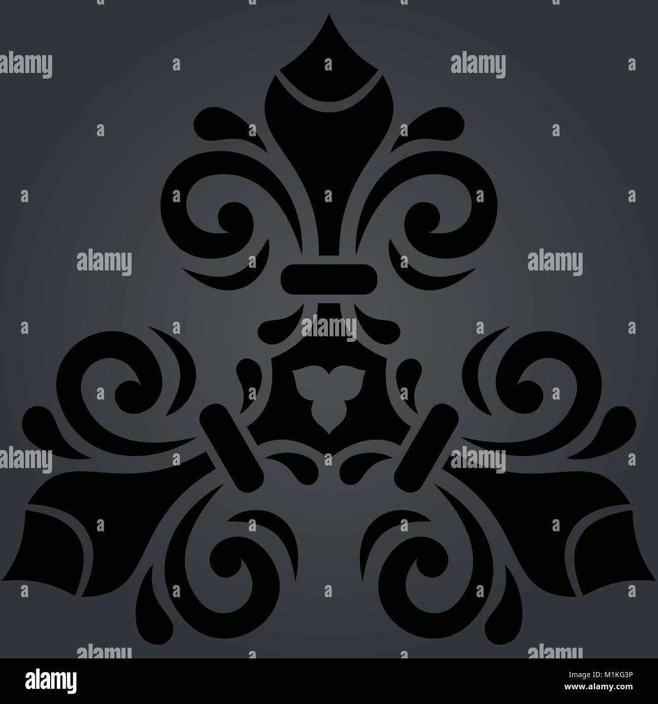 Elegant Vector Ornament in Classic Style Stock Vector Image & Art - Alamy