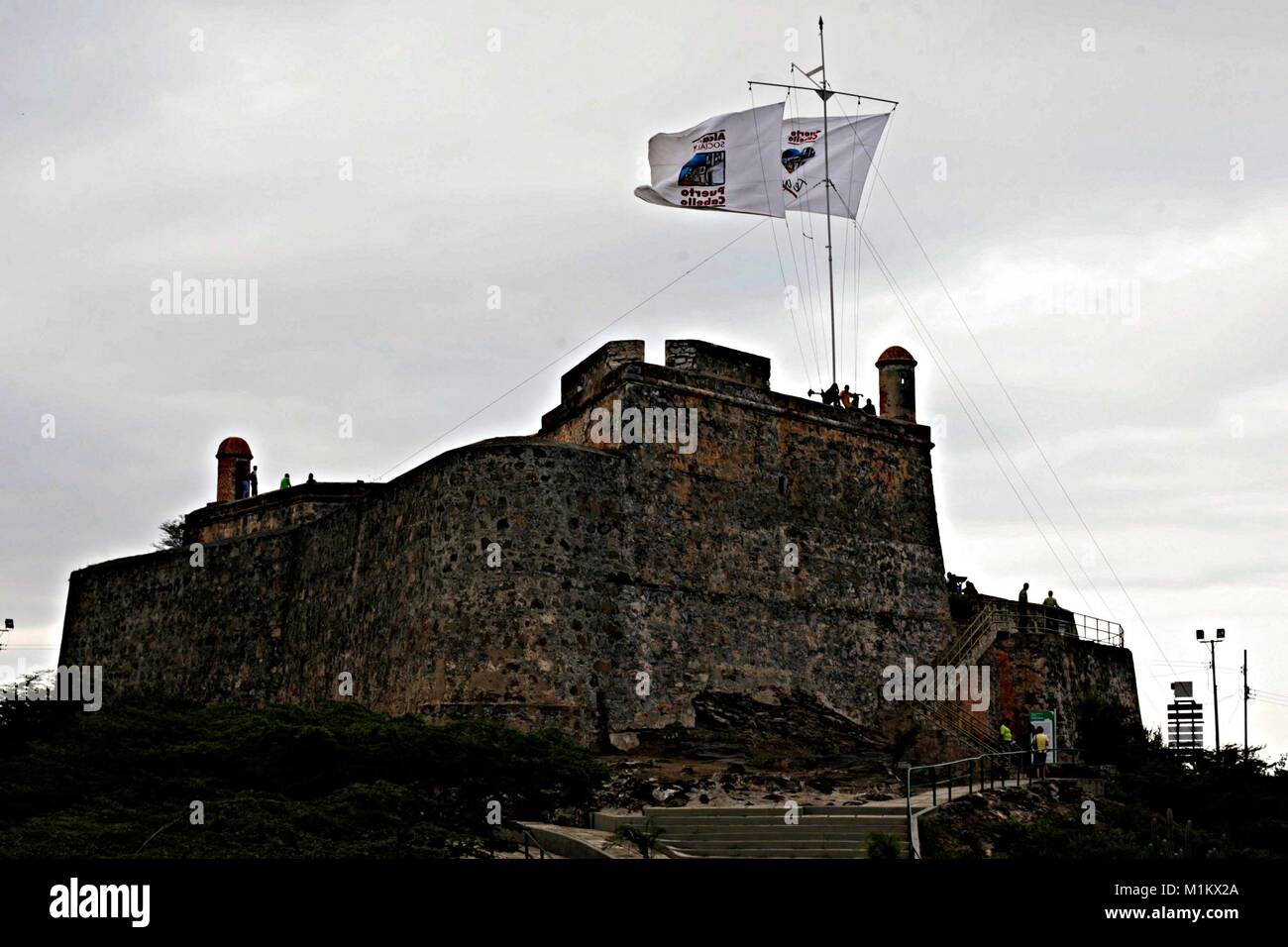 Puerto Cabello, Carabobo, Venezuela. 11th May, 2013. May 11, 2013. Tourists  enjoy the facilities of the Solano fort, in the city of Puerto Cabello,  Carabobo state. Venezuela, May 11, 2013. The Solano