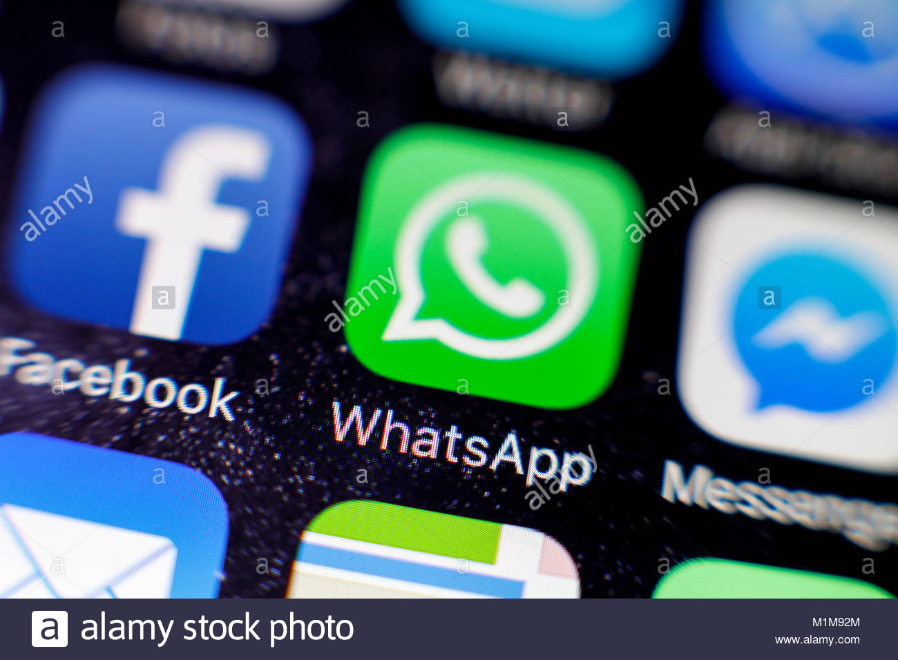 Whatsapp Whats App Logo Icon Stock Photos & Whatsapp Whats App Logo ...