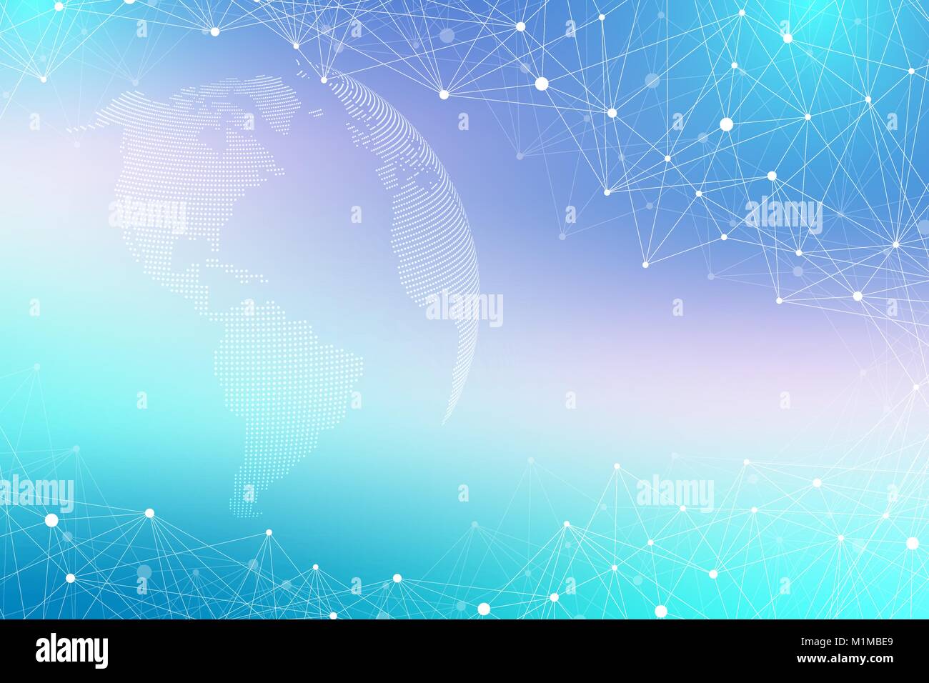 Virtual Background Informative Virtual Graphic Background Communication with World Globe. A sense of ...