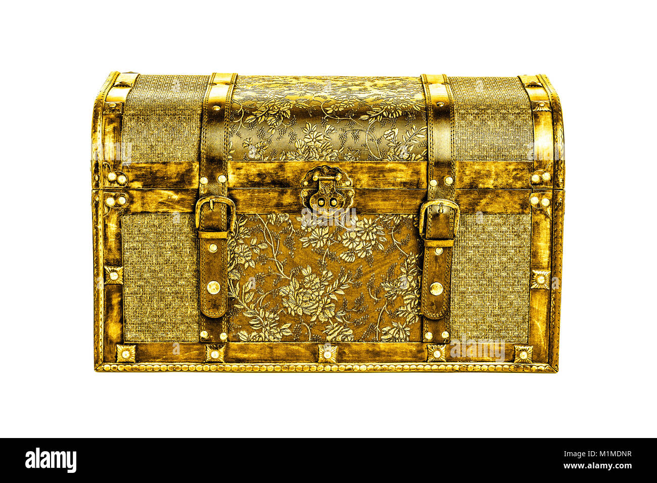 Gold treasure chest golden hi-res stock photography and images - Alamy