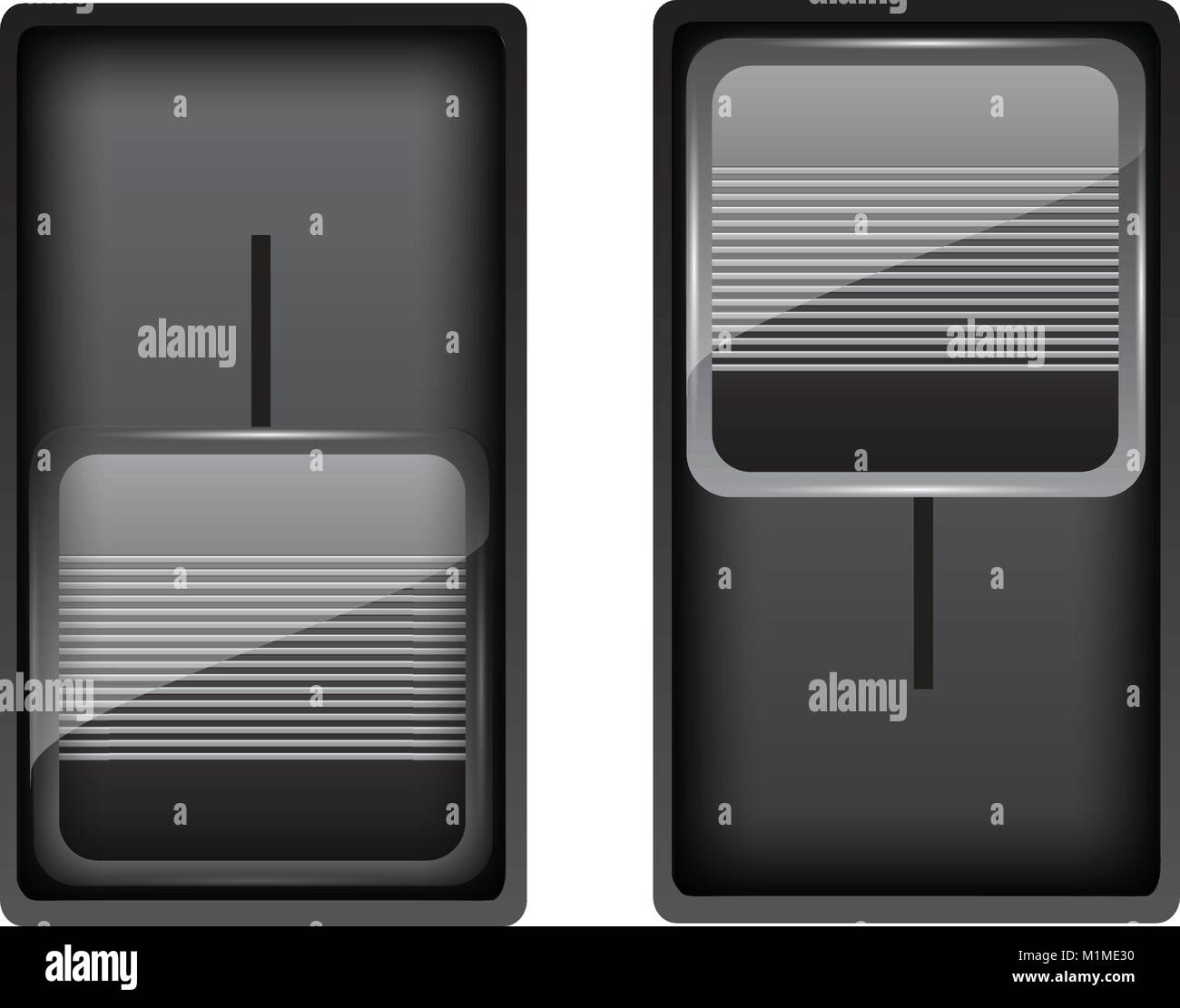 Switches vector vectors Stock Vector Images - Alamy