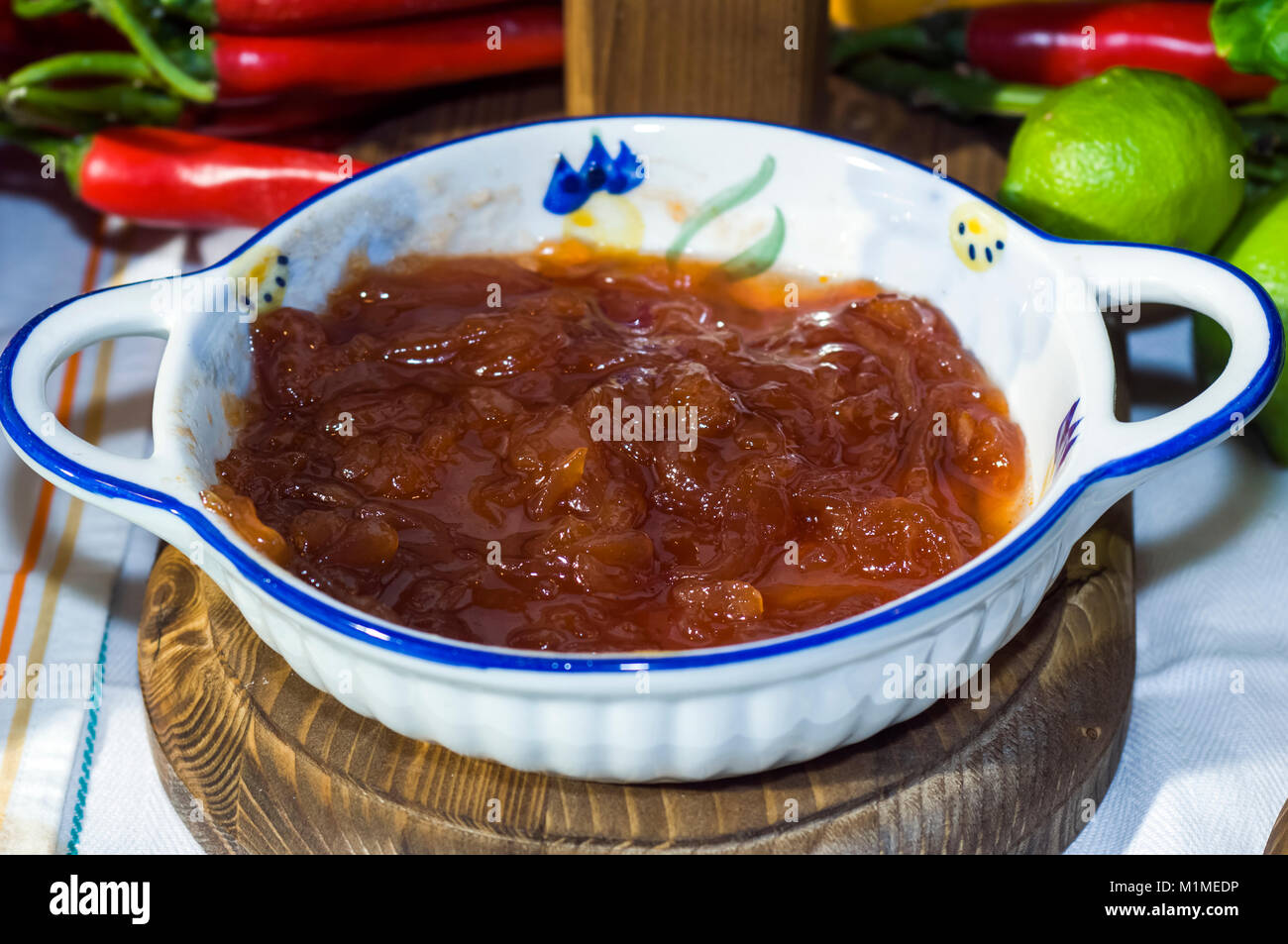 Italy calabria Tropea red Onion jam Stock Photo Alamy