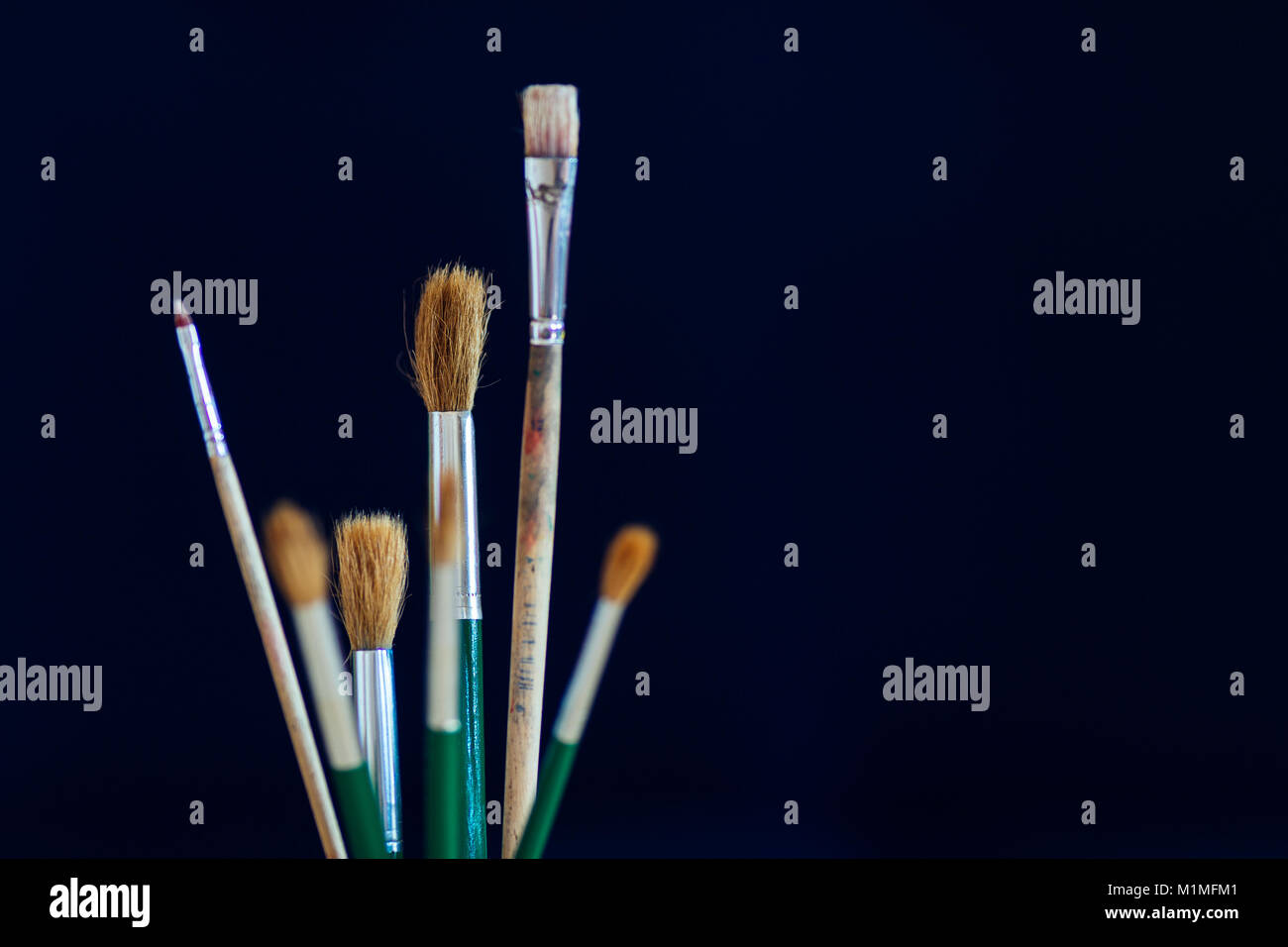 Paint brushes for painting hi-res stock photography and images - Alamy