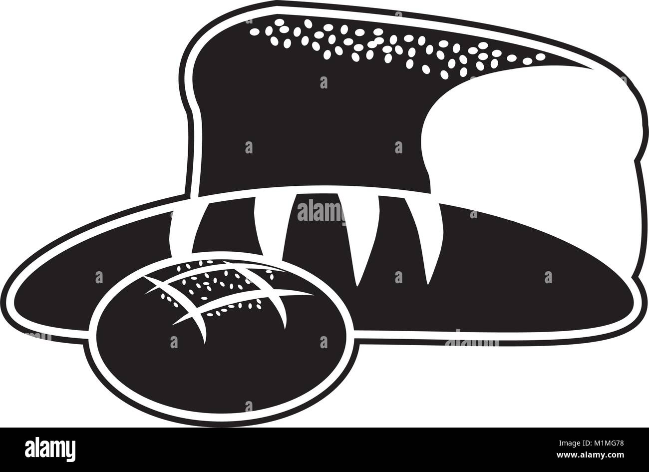 Isolated bread design Stock Vector Image & Art - Alamy