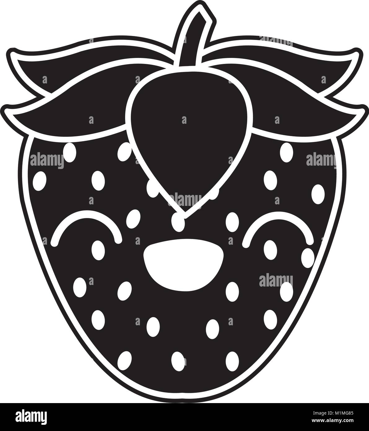 Isolated strawberry design Stock Vector Image & Art - Alamy