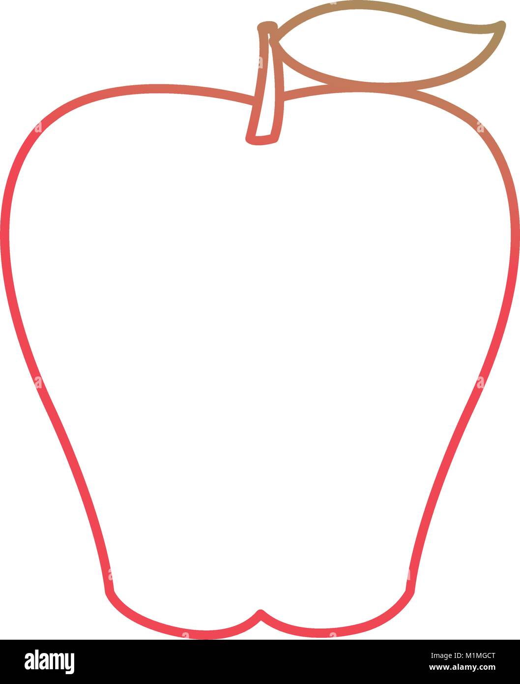Isolated apple design Stock Vector Image & Art - Alamy