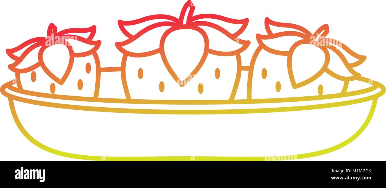 Isolated strawberry design Stock Vector Image & Art - Alamy