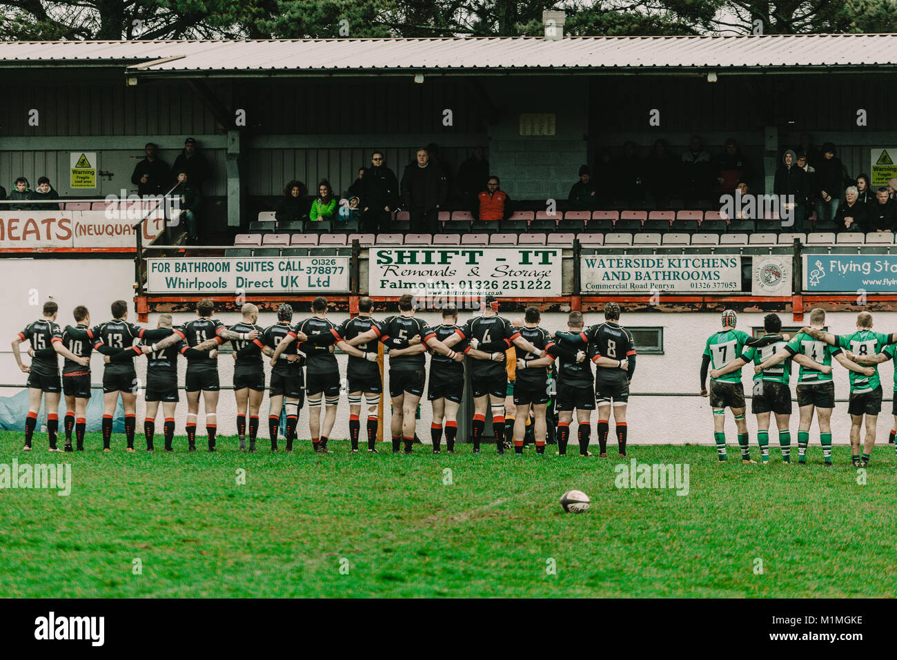 Penryn RFC vs Hayle RFC at The Memorial Stadium, Penryn, Cornwall, UK