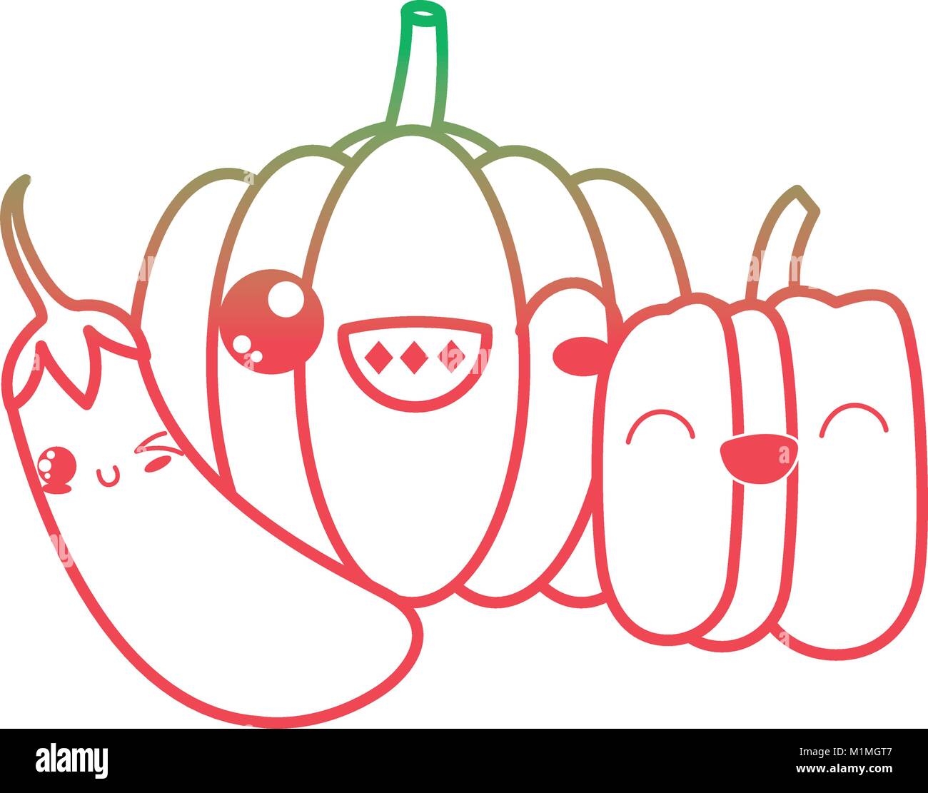 Isolated vegetables design Stock Vector Image & Art - Alamy