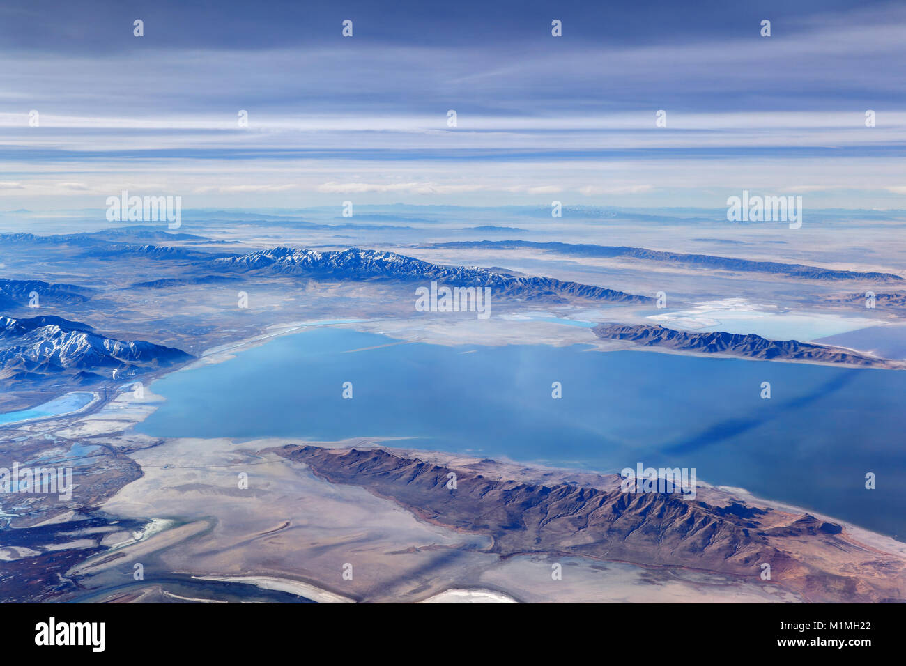 Great Salt Lake Utah Aerial Hi res Stock Photography And Images Alamy