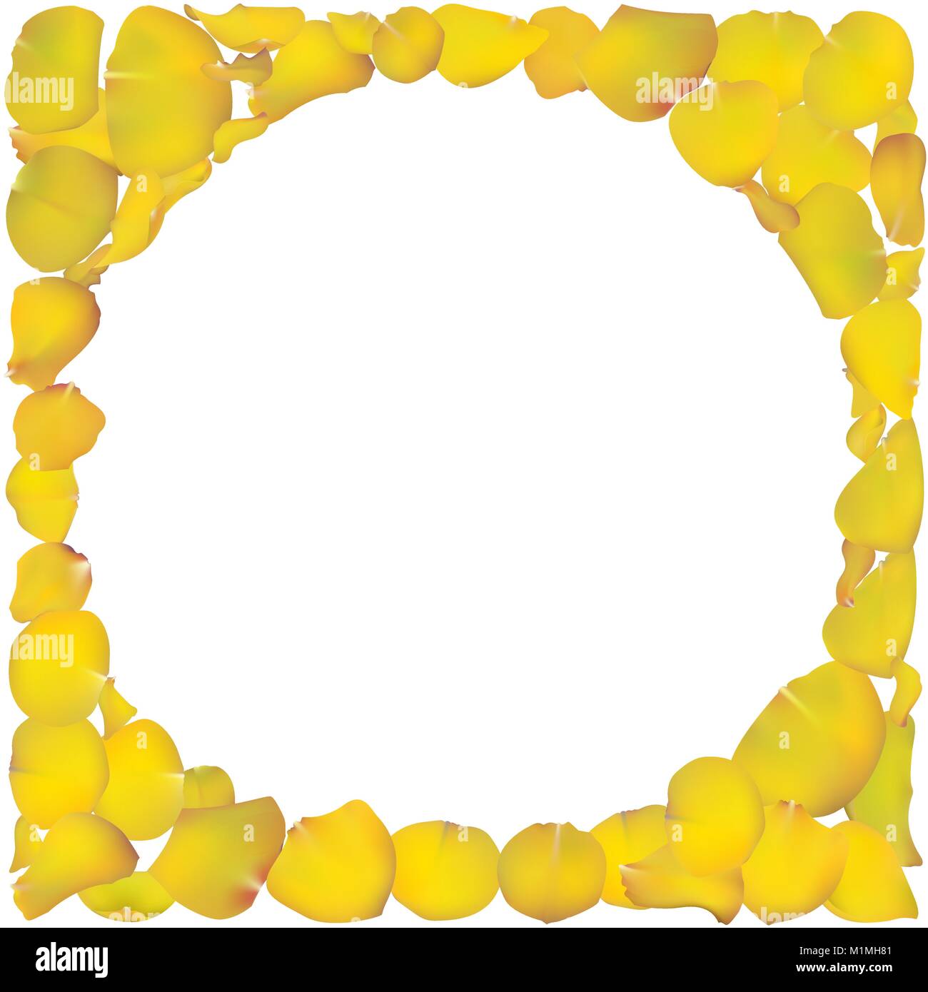 Rose petals falling Stock Vector Images Alamy