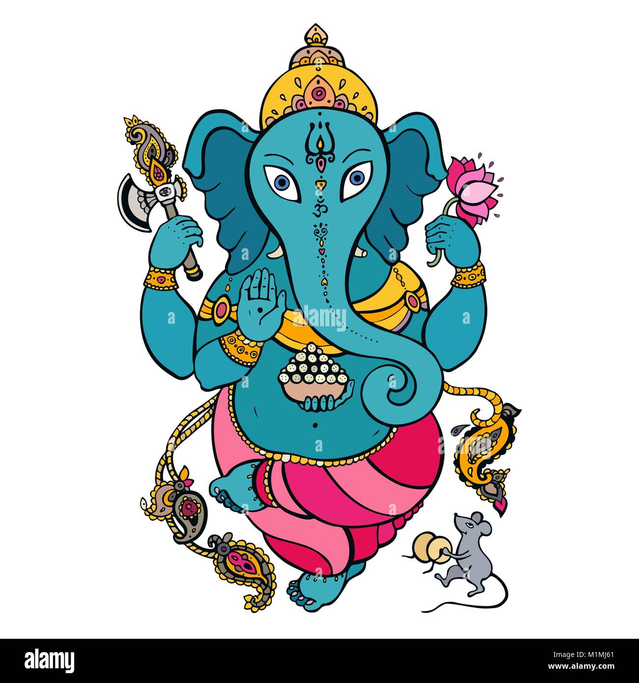 How to Draw Ganesha Easy | Ganesha Chaturthi | Yaazhini Fine Art - YouTube-saigonsouth.com.vn