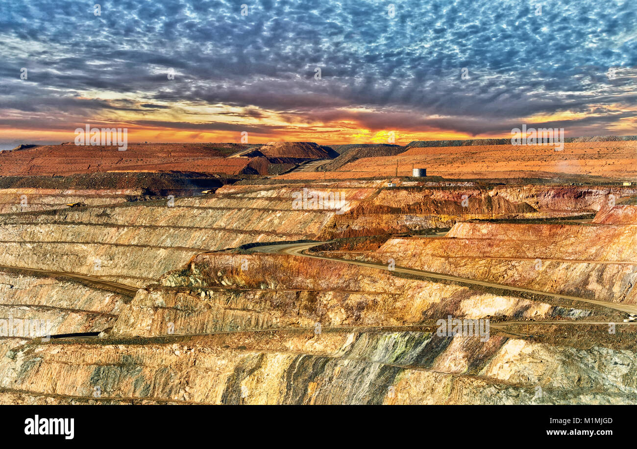 Kalgoorlie Gold Mine, Western Australia, Australia Stock Photo Alamy