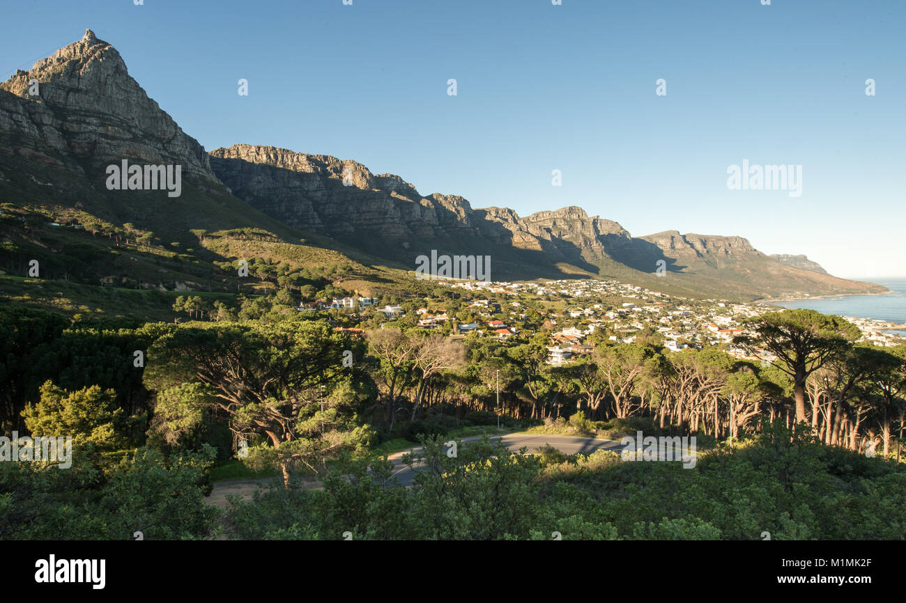 Twelve Apostles, Cape Town, Western Cape, South Africa Stock Photo