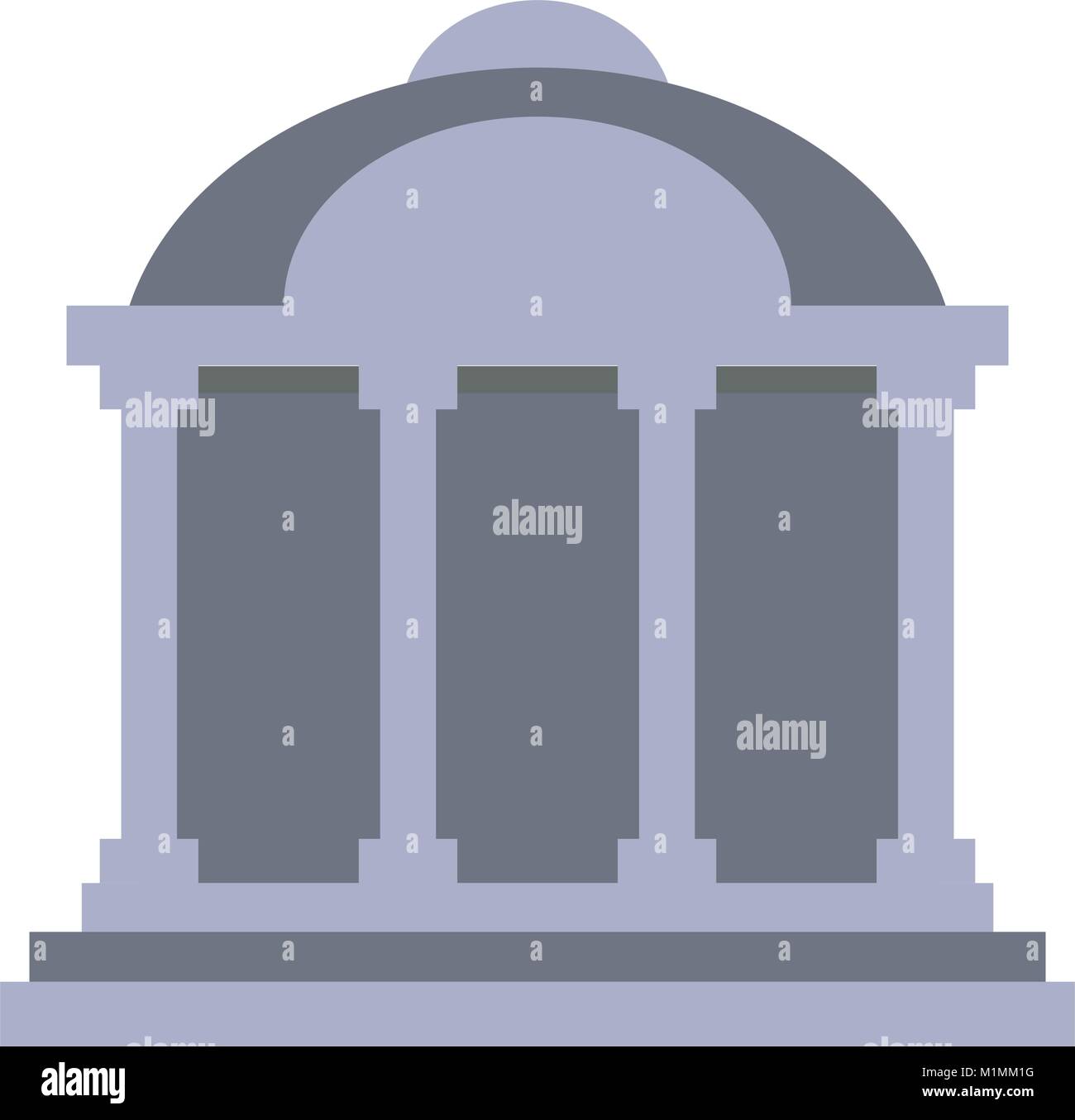 Bank building symbol Stock Vector Image & Art - Alamy