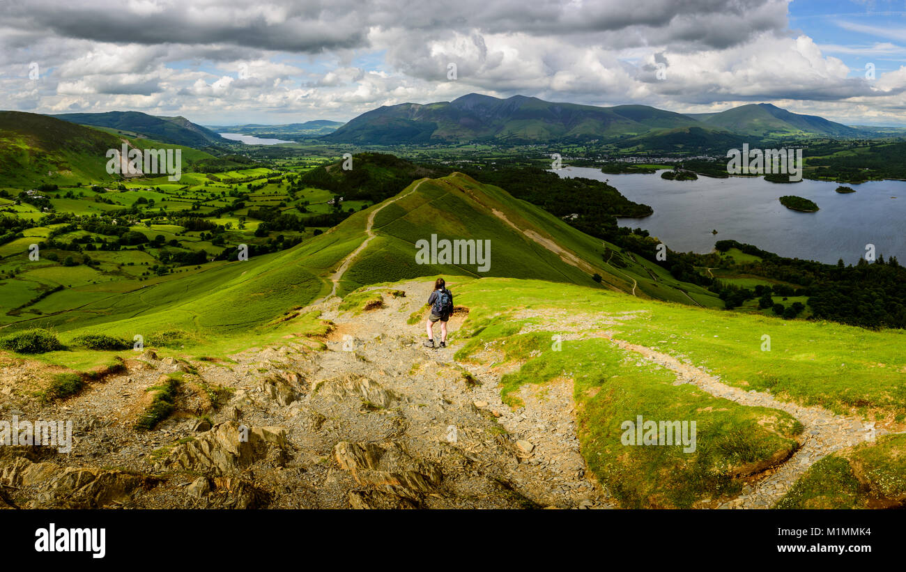 Catbells View Stock Photo