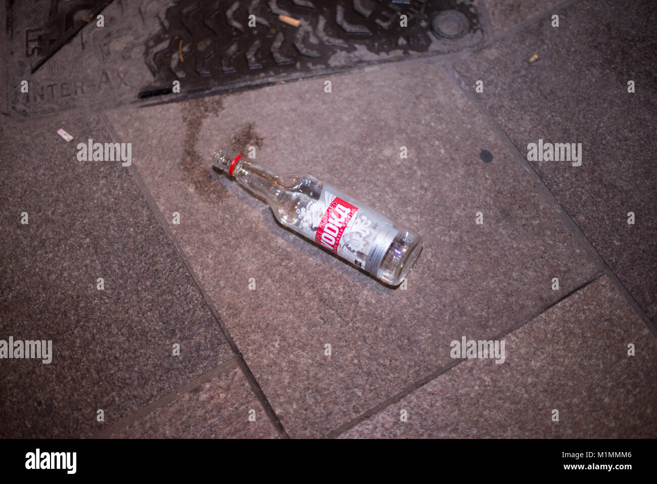 Cardiff, Wales, United Kingdom, 19/01/18. The End of Dry January. Dry January marks the month where people choose not to drink alcohol for the entire  Stock Photo