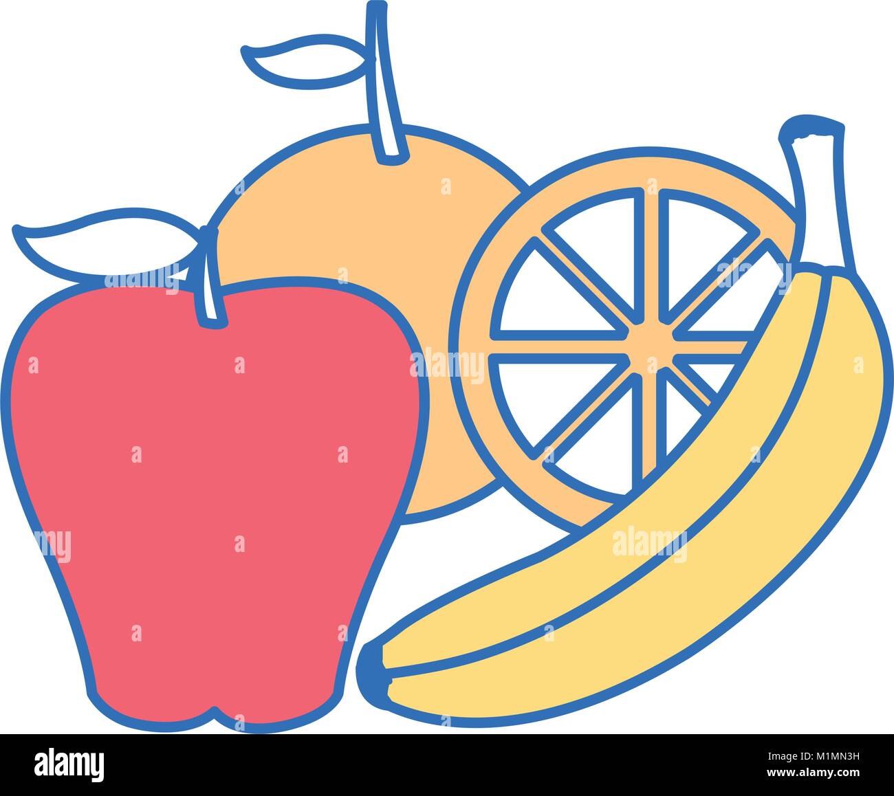 Isolated fruits design Stock Vector Image & Art - Alamy