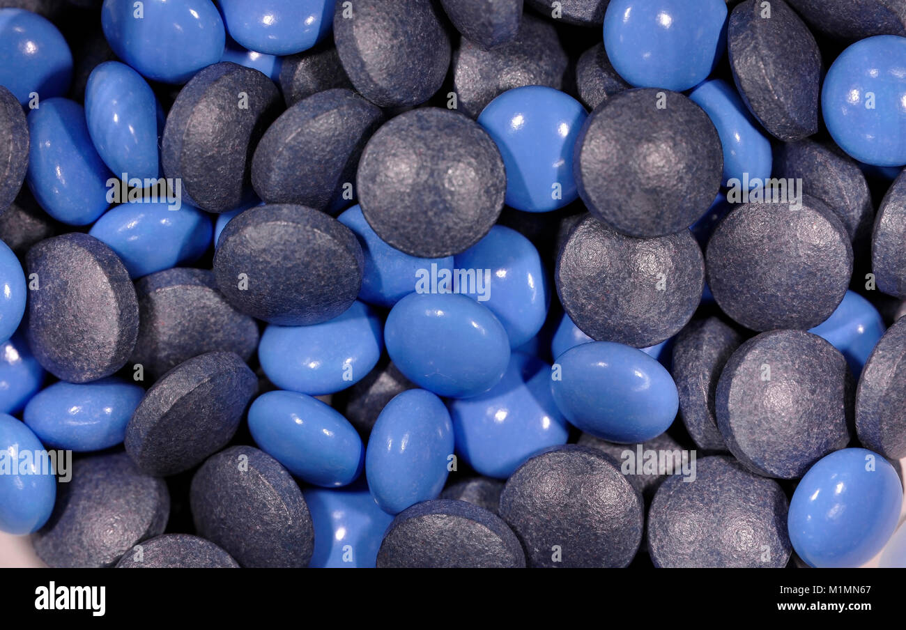 Pills, tablets, capsules, Pillen, Tabletten, Kapseln Stock Photo