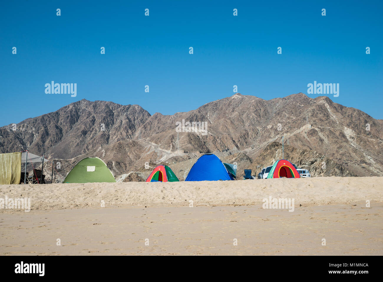 Al Aqah Beach, Fujairah, United Arab Emirates Stock Photo Alamy