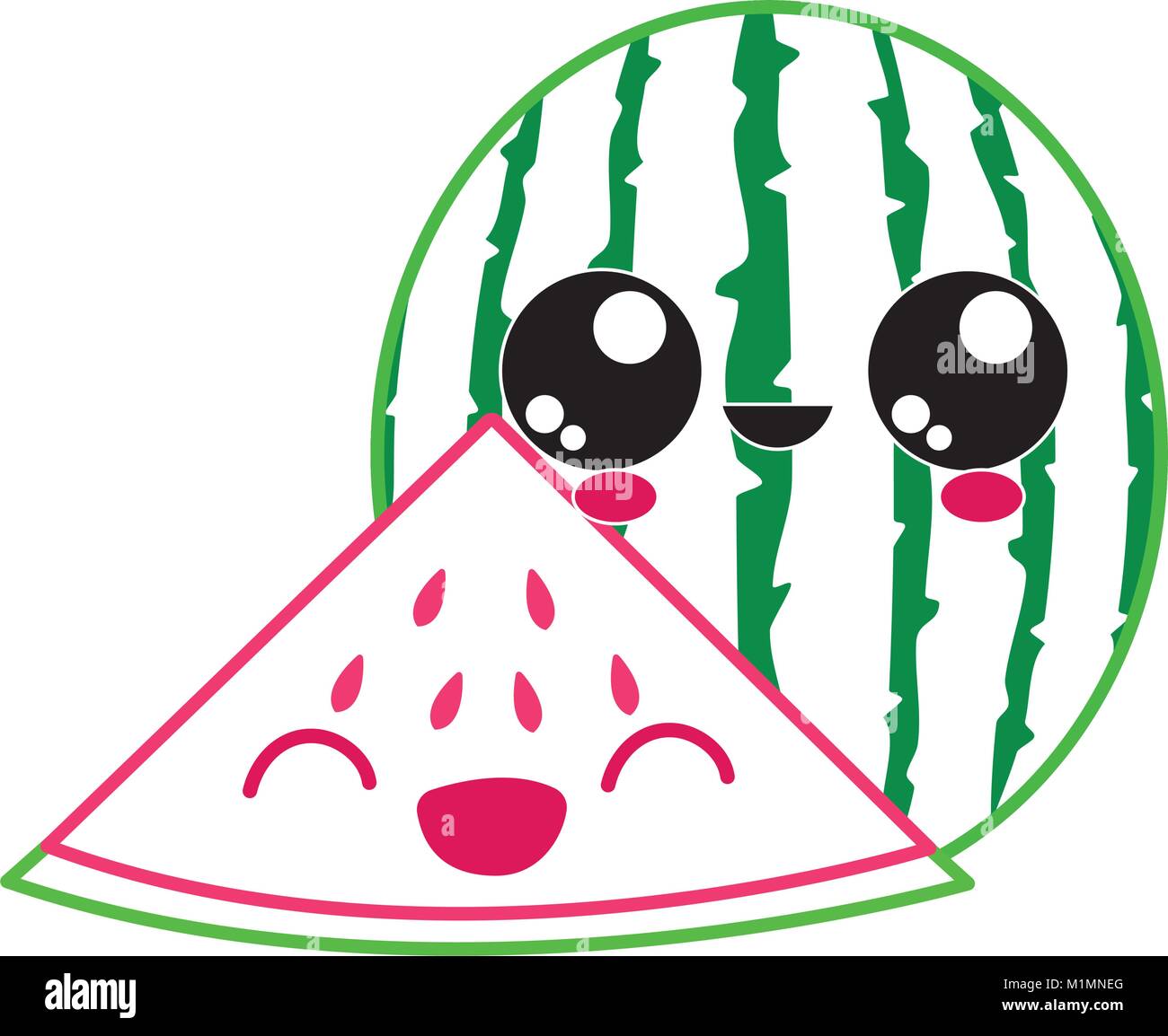 Isolated watermelon design Stock Vector Image & Art - Alamy