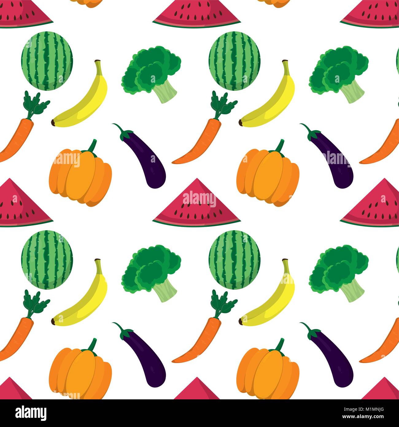 Vegetables and fruits design Stock Vector Image & Art - Alamy