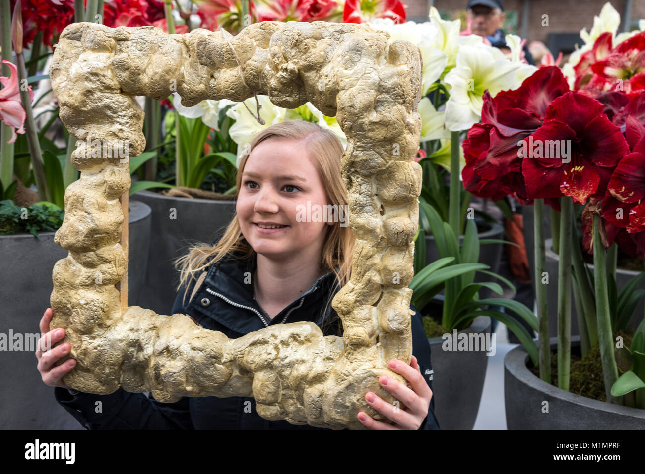 Flower girl in holland hires stock photography and images Alamy