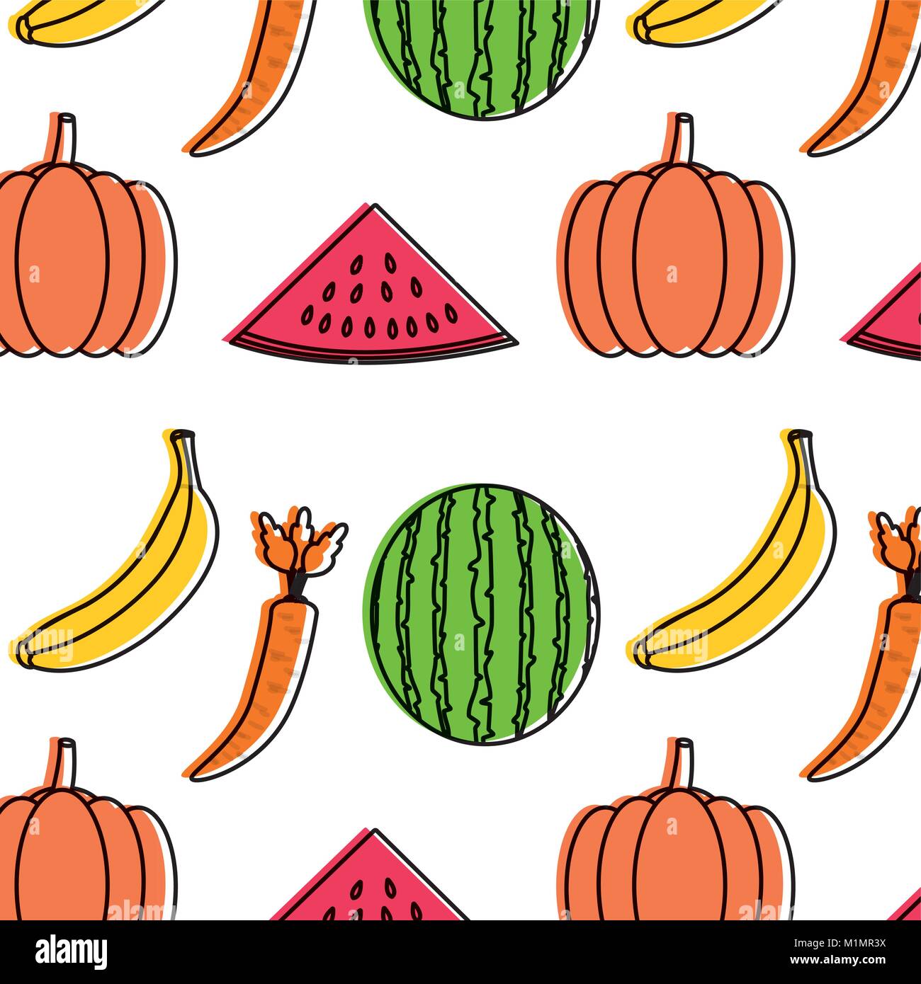 Fruits and vegetables design Stock Vector Image & Art - Alamy