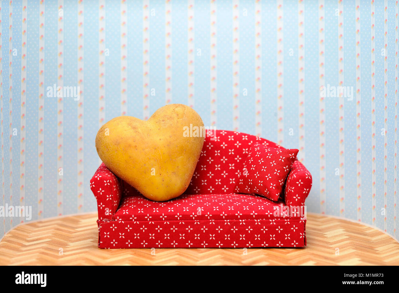 Icon Image Couch Potato Symbolbild Couch Potato Stock Photo