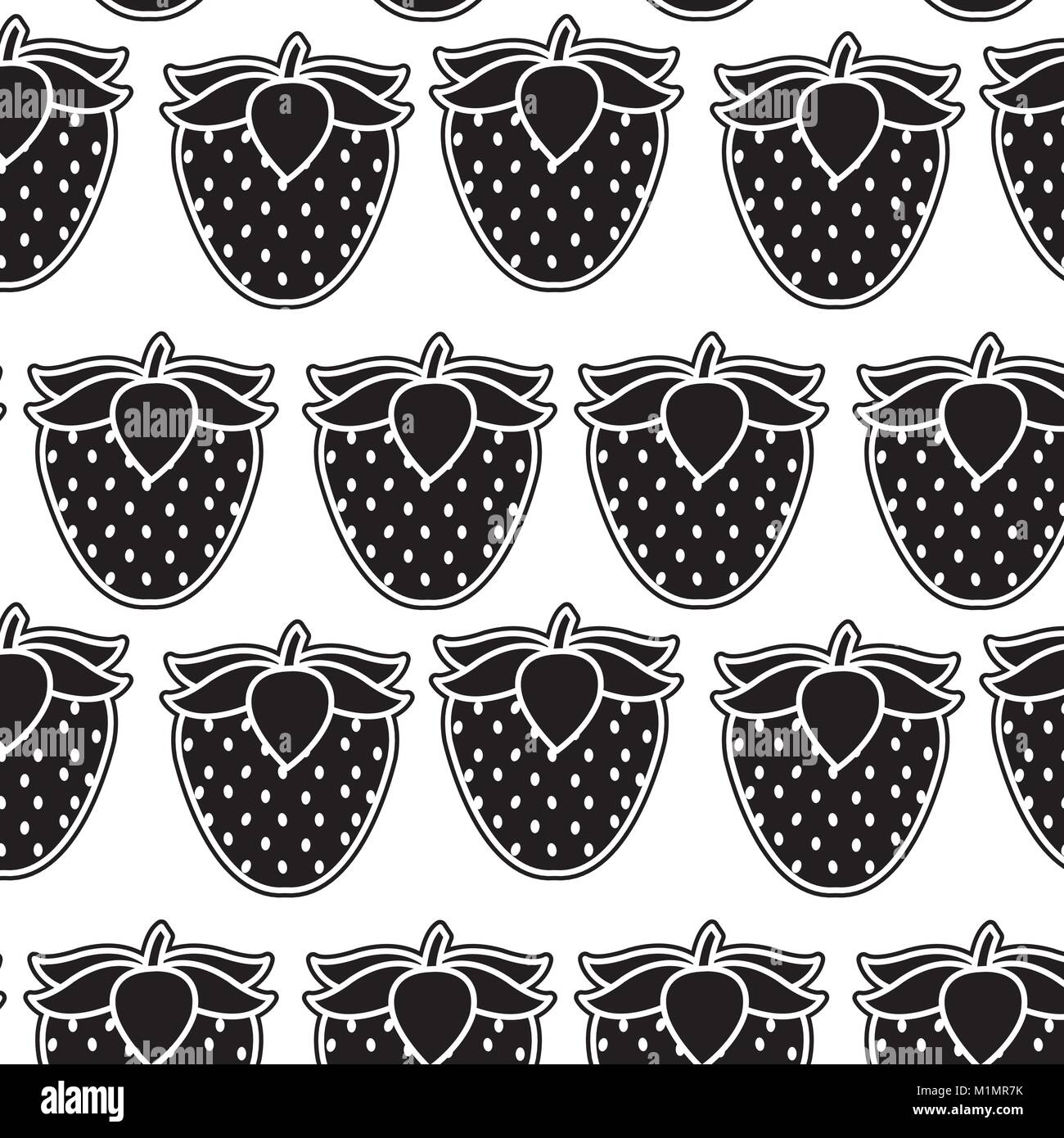 Isolated strawberry design Stock Vector Image & Art - Alamy