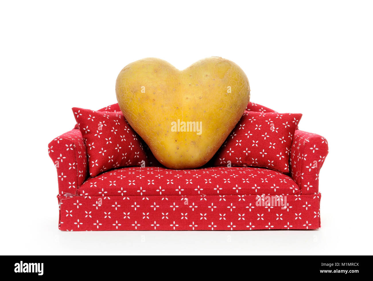 Icon Image Couch Potato Symbolbild Couch Potato Stock Photo