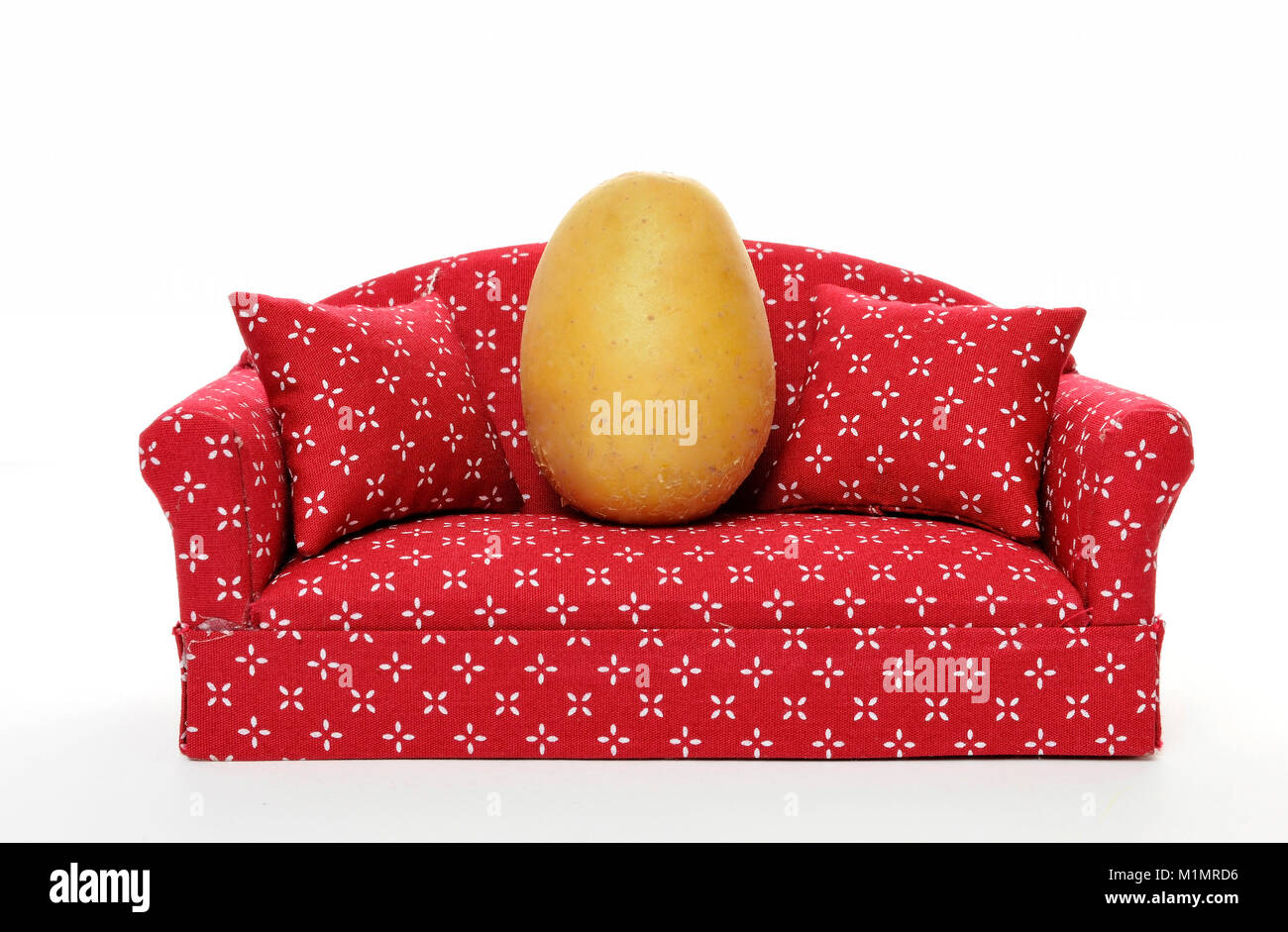 Icon image couch potato, Symbolbild Couch-Potato Stock Photo