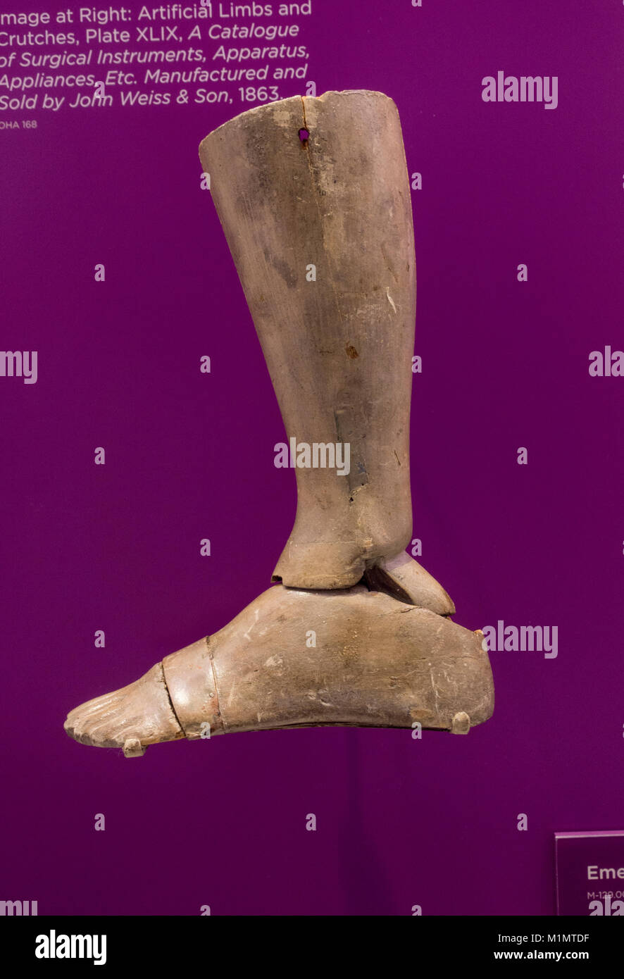 Artificial Leg Wooden High Resolution Stock Photography And Images Alamy