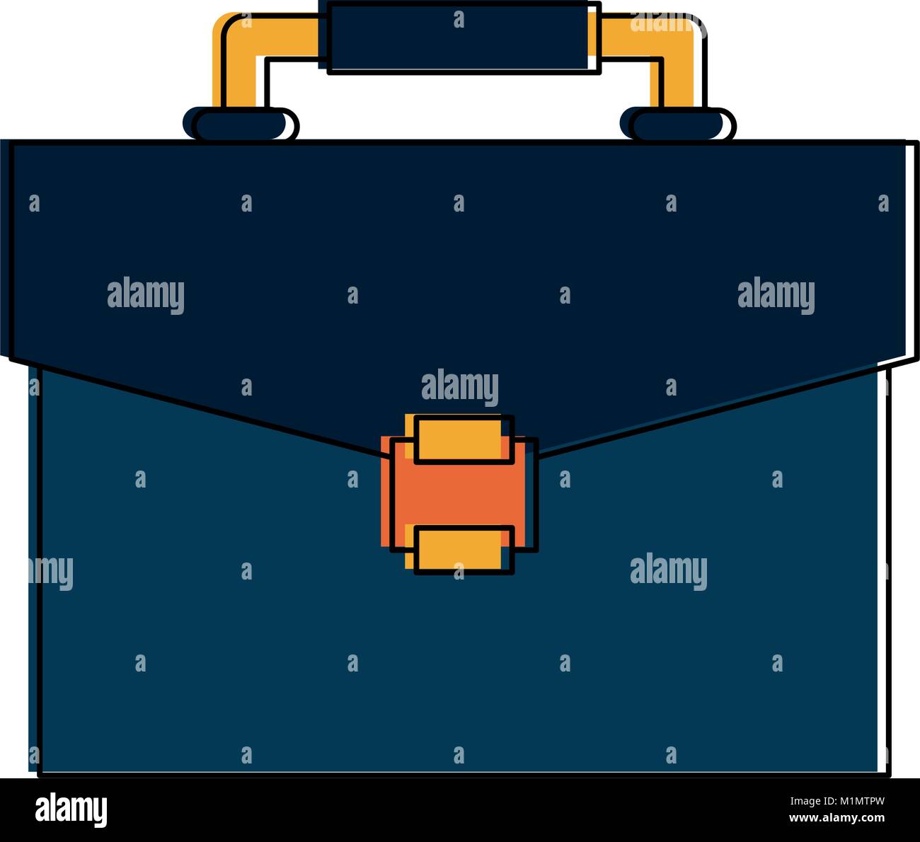 Business briefcase symbol Stock Vector Image & Art Alamy