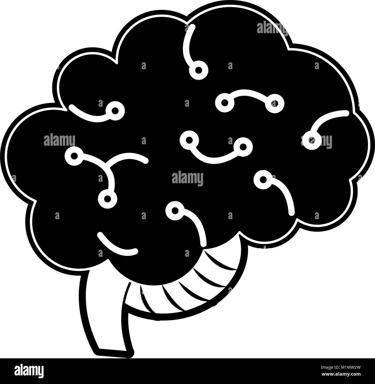 Human brain isolated Stock Vector Image & Art - Alamy