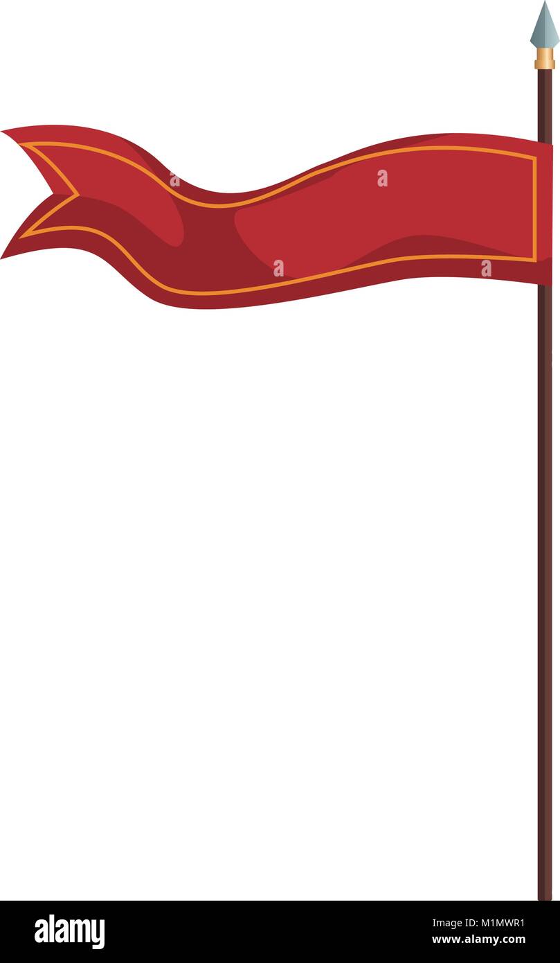 Medieval flag symbol Stock Vector Image & Art - Alamy
