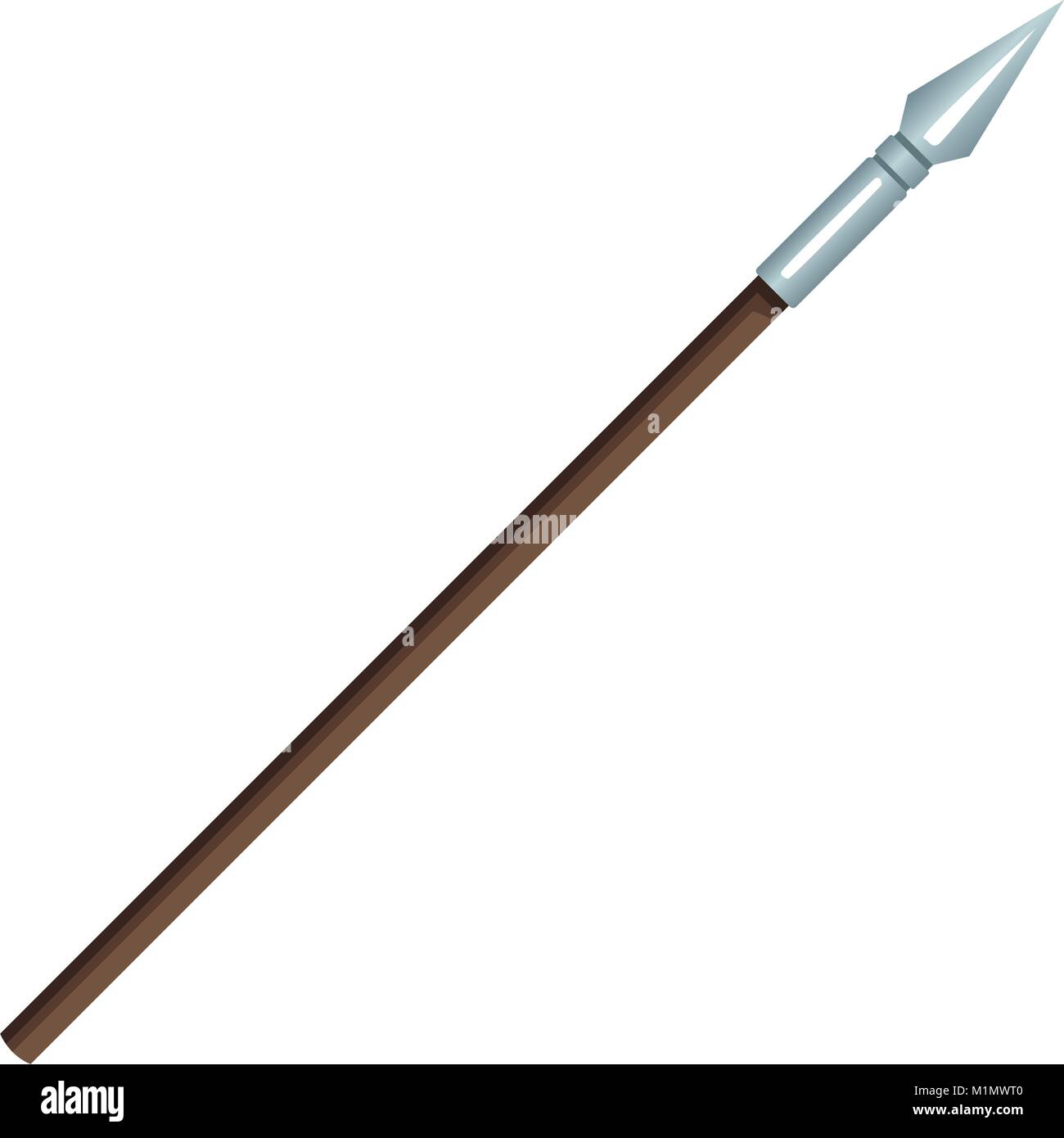 Spear medieval weapon Stock Vector Image & Art - Alamy
