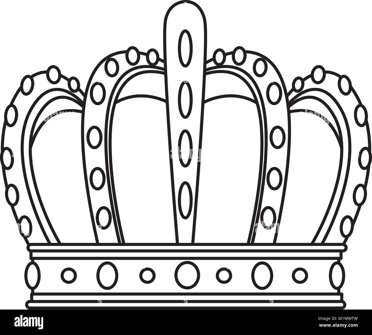 King crown symbol Stock Vector Image & Art Alamy