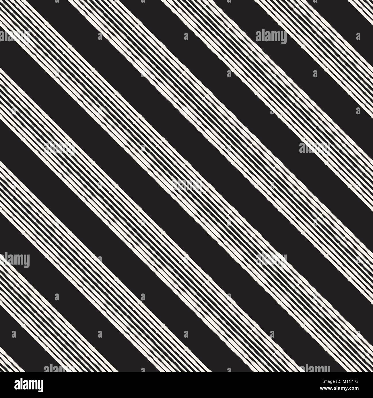 Seamless abstract hand drawn pattern. Vector freehand lines background ...